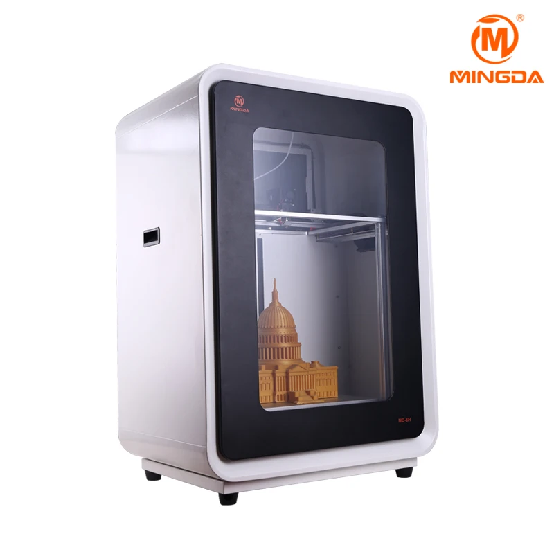 

2018 Newest MINGDA MD-6H 3D Printer Large Size 400x300x500mm 3D Printer Machine for STL File 3 D Designs