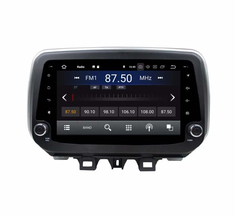 Clearance 1024*600 HD 9" Quad Core Android 8.1 Car Audio DVD Player for Hyundai IX35 Tucson 2018 Radio GPS WIFI Bluetooth Mirror link USB 2