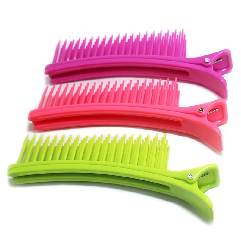 2 pcs/set Hairdressing Clip Comb For Salon Hairstyling Well Design