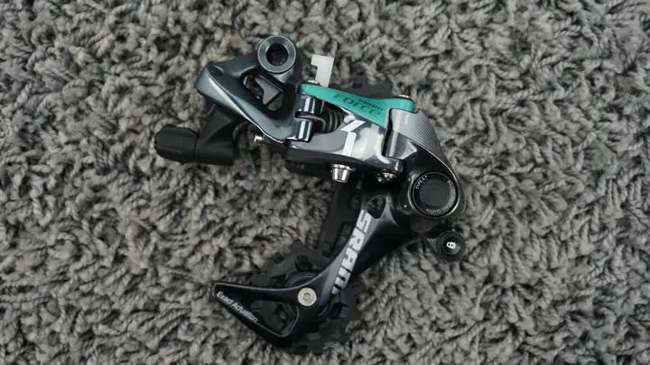 Задний переключатель передач SRAM FORCE CX1 для велосипеда 11 скоростей средний черный