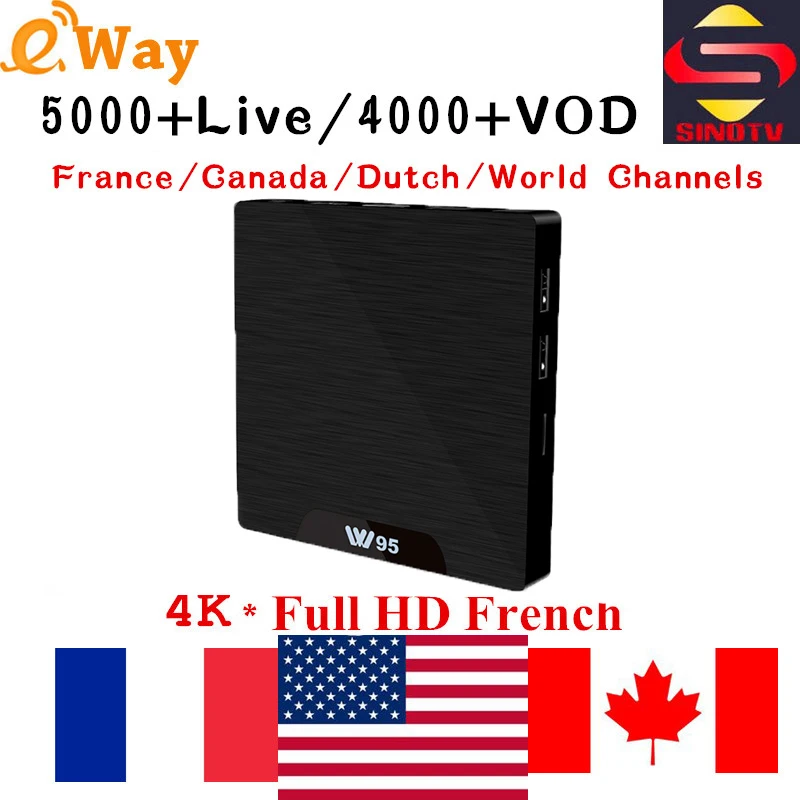 

Best Arabic 4K French IPTV With World IPTV Subscription W95 Android 7.1 S905W Canada USA UK Arabic TV Box Watching 5000 Live tv