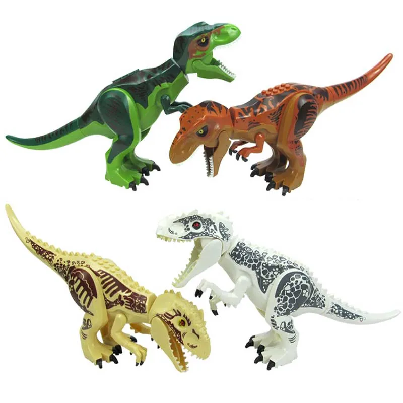 Оригинальный мир Юрского периода парк конструктор тираннозавр динозавр модель супер герои цифры кирпичи игрушечные лошадки