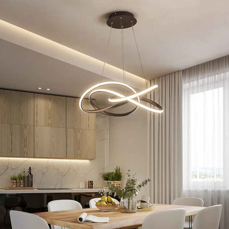  Creative New Arrival Modern led Pendant Lights For Living Room Dining Room Kitchen Room White or Co - 32944834897