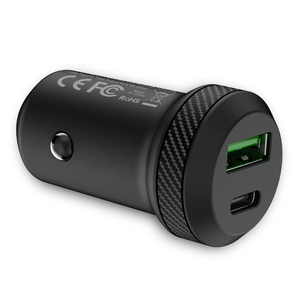 SeenDa 27 W PD3.0 المزدوج USB سيارة شاحن آيفون XS ماكس 8 7 6 نوع C PD سريع تهمة لهواوي xiaomi المزدوج USB سيارة الهاتف شاحن SeenDa 27 W PD3.0 المزدوج USB سيارة شاحن آيفون XS ماكس 8 7 6 نوع C PD سريع تهمة لهواوي xiaomi المزدوج USB سيارة الهاتف شاحن