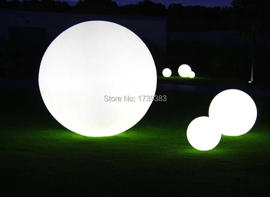 3pcs set 20 30 50cm Combination styles Waterproof font b led b font ball font b