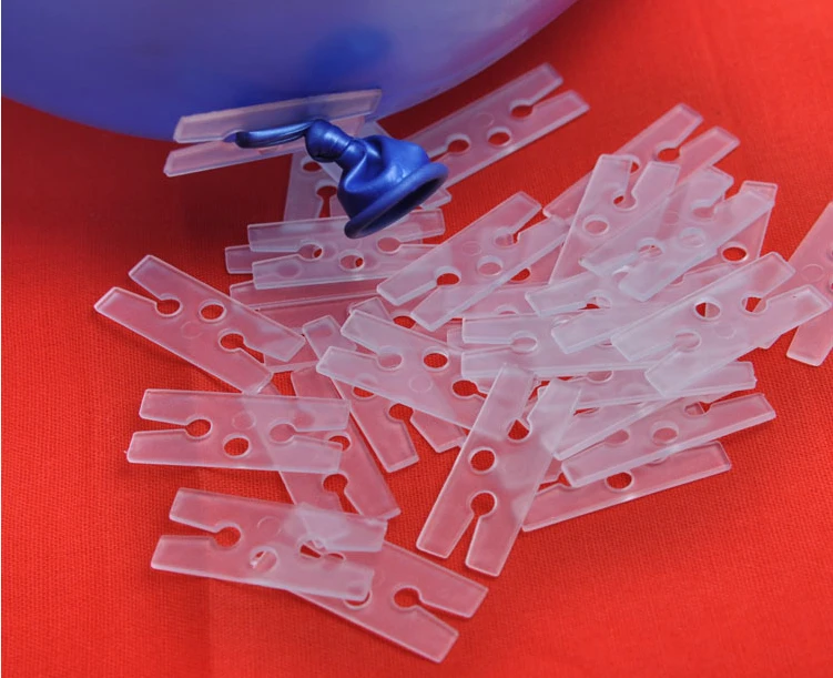 

200pcs H Balloon sealing Clip Lock Tie easily Helium Air Filled Balloons,Party,Celebrations
