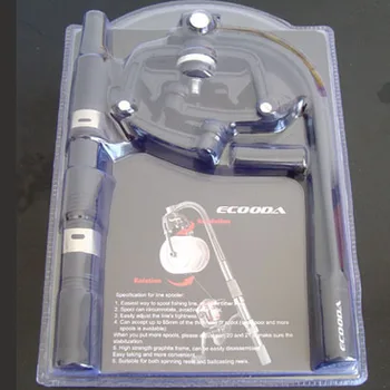 

Fishing Reel line Winding Machine Coiling device Tangled lines machine Holder Winder Spool Winding (not include Reel )