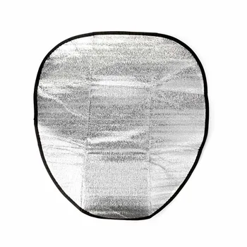 

Car Steering Wheel Sun Shade Cover Heat-Resistence Sunshade Steering Cover Mat Car Accessories 44*50cm