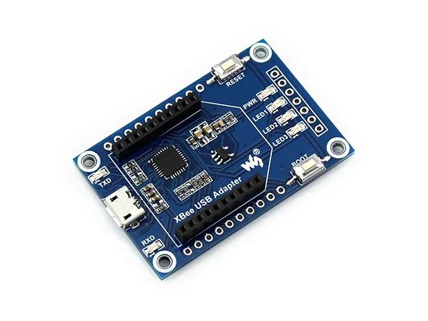 

UART communication board XBee USB Adapter supports XBee connectivity USB to UART module Configure