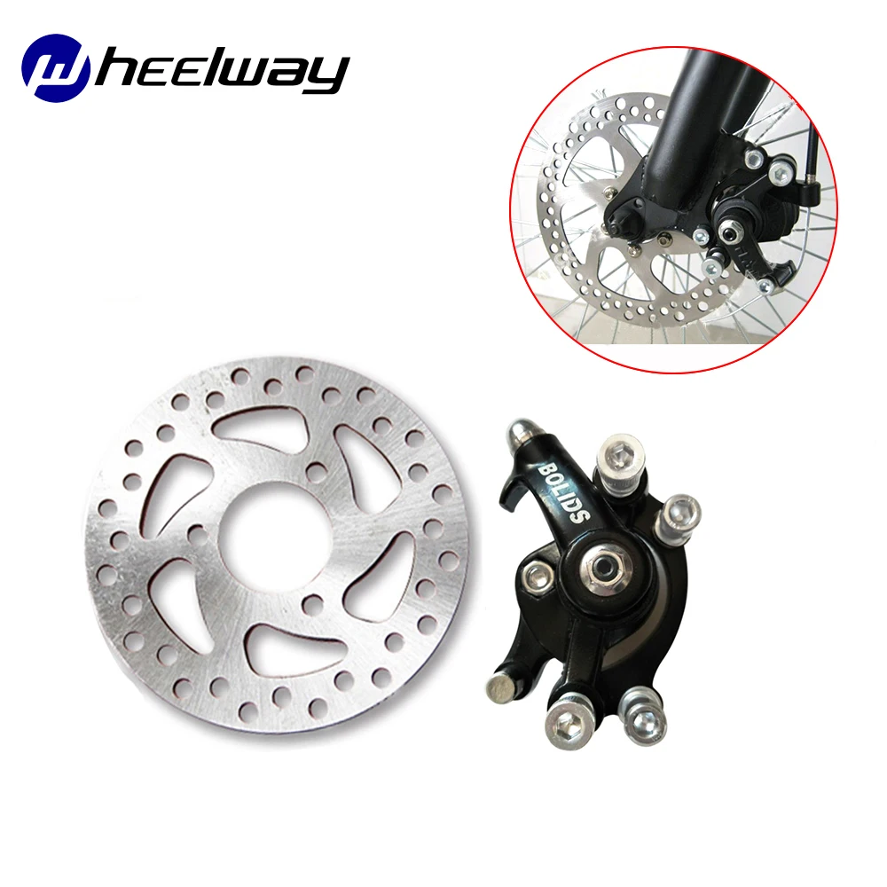

wheelway 160mm 180mm mountain bike bicycle Ebike scooter and modified vehicle Disc brake rotor stainless steel