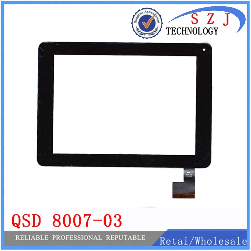 

Новый 8-дюймовый сенсорный экран QSD 8007-03 для Digma iDsD8 3G Сенсорная панель дигитайзер стекло сенсор Замена Бесплатная доставка