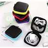 1pc Zipper Earphone Case Leather Earphone Storage Box Portable Travel USB Cable Organizer Carrying Hard Bag For Coin Memory Card ► Photo 2/6