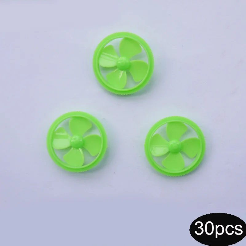 30 шт. DIY игрушки детали для автомобиля/лодки миниатюрные колеса трехобъективные