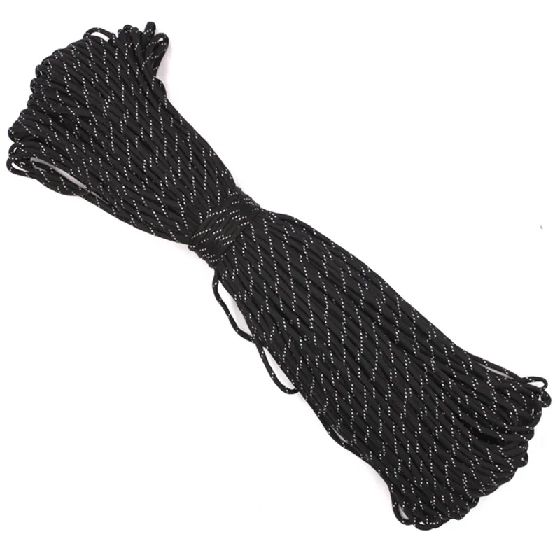 Paracord 550 حبل في الهواء الطلق 4 ملليمتر 50ft Paracord 550 حبل في الهواء الطلق 4 ملليمتر 50ft