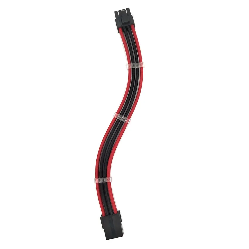 PCI-E 8Pin Black_Red_Extension Cable