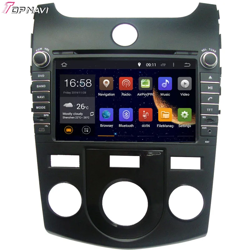 TOPNAVI 8 Octa Core 2GB RAM Android 6 0 Car font b Radio b font for