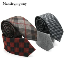 Mantieqingway Свадебный костюм замша и хлопок Средства ухода за кожей Шеи Галстуки одноцветное Средства ухода за кожей Шеи Галстук Бизнес отдыха 6 см узкие Галстуки для Для мужчин Gravatas corbatas