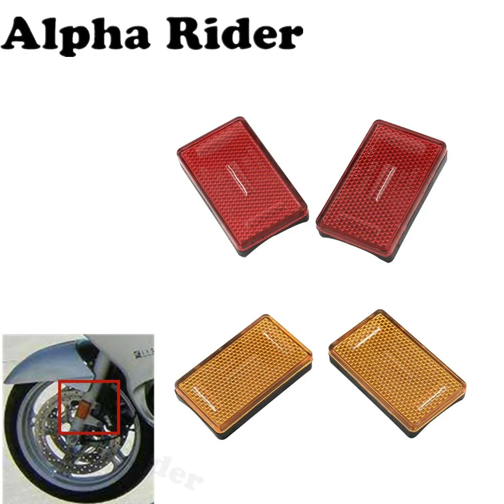 

Front Fork Leg Reflector Cover for BMW K1200RS K1200GT R1200RT R1200GS R1200R R1200 GS Adventure High Quality Plastics New