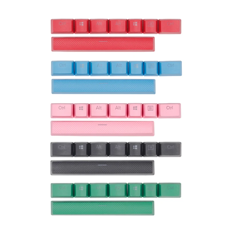 

KBfans 8 keys PBT Double shot Backlit Additions Keycaps For Corsair STRAFE K65 K70 K95 Logitech G710+Mechanicalgaming Keyboard