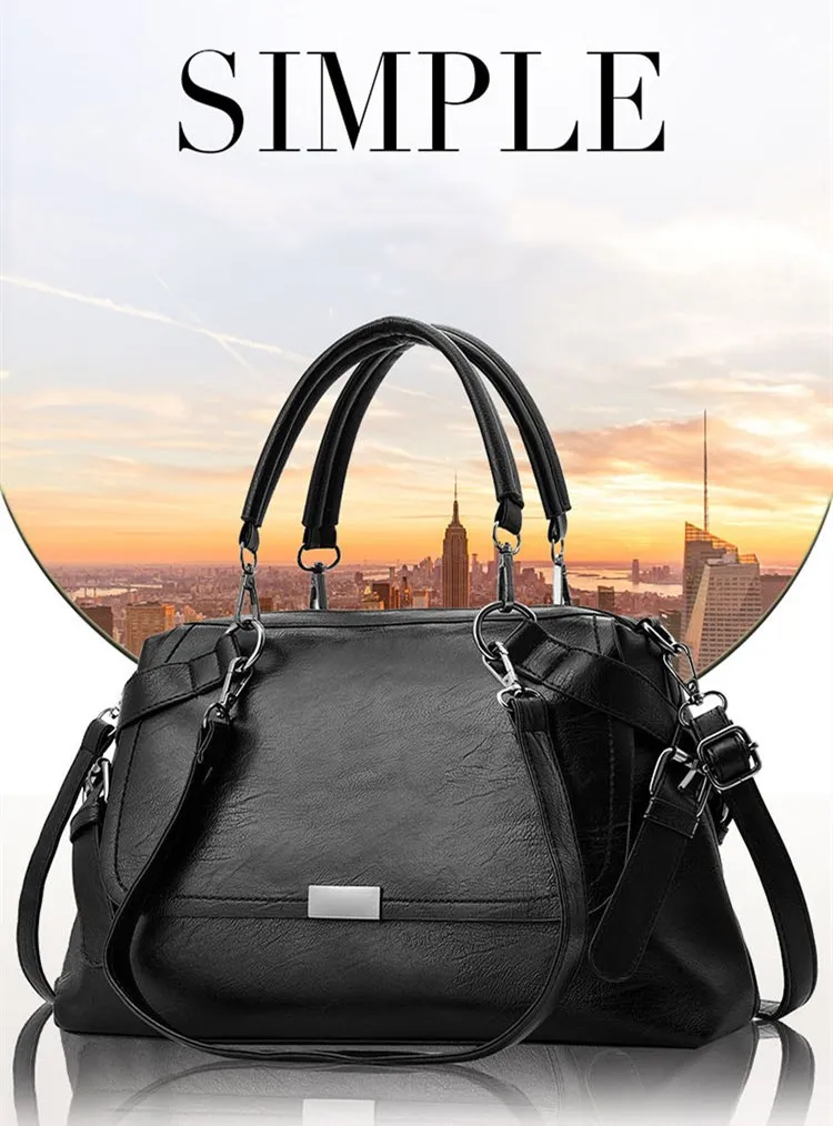 leather handbag