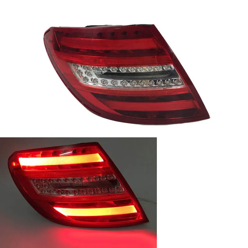 

MZORANGE tail light for Car Tail light for W204 LED Tail light 2011 2012 2013 for C200 Tail lamp with DRL+Reverse+Brake