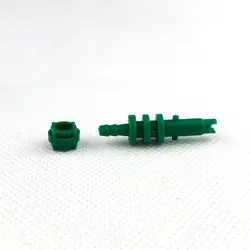 100 шт./лот пневматический соединительные (зеленый цвет) для пневматический распределитель