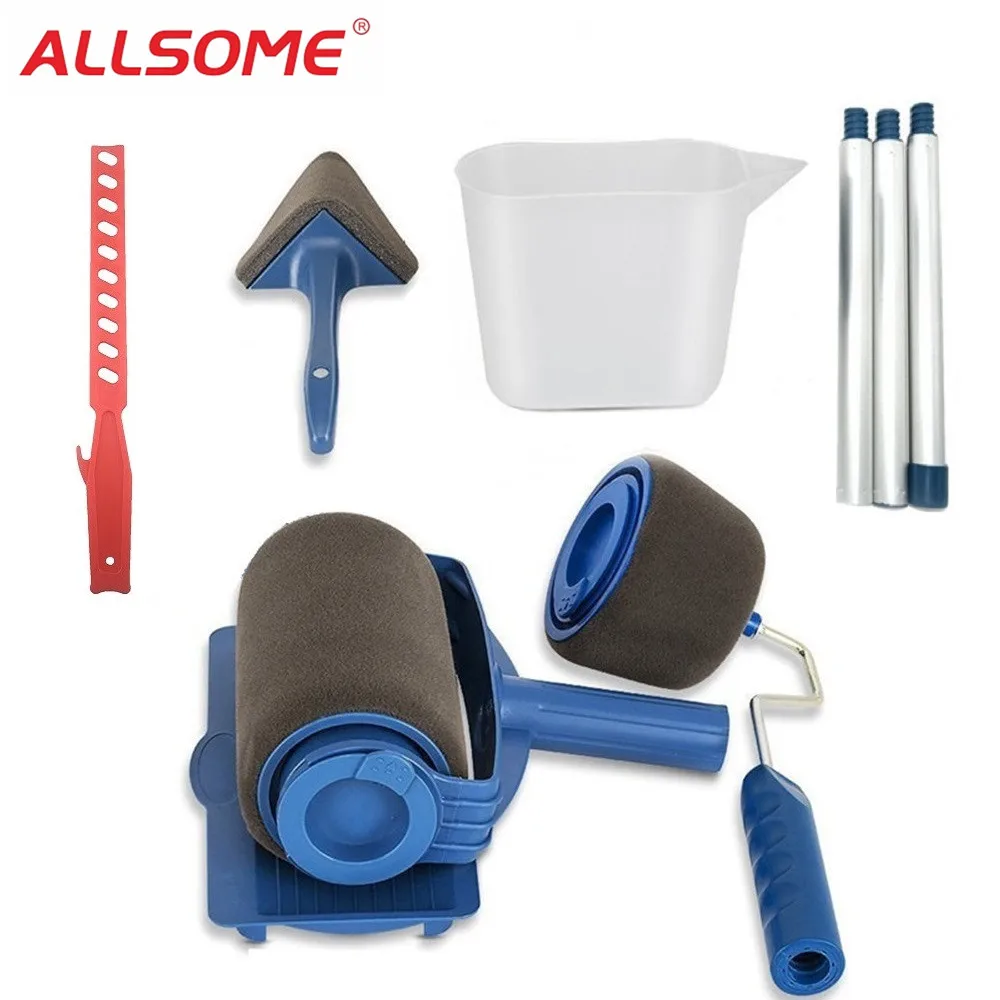 Paint Roller Set with Sticks Paint Roller Pro Transform Your Room in