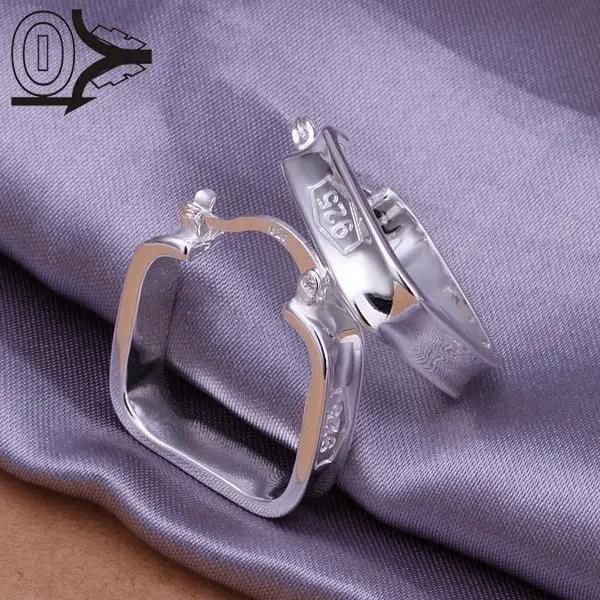 

Wholesale Silver Plated Earring,Wedding Jewelry Accessories,Fashion Square Silver Women Earrings