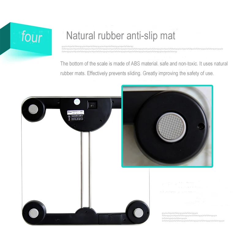 Hot Large Size Bathroom Smart Weight mi Scale Digital LCD Weighing Scales Floor Weight Balance High Precision Body Scale 200 kg