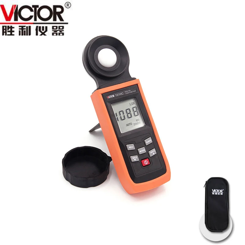 New arrival VICTOR VC1010C Digital Lux Meter Photo Light Meter Lumens