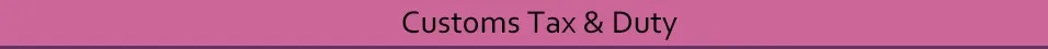 Customs Tax & Duty