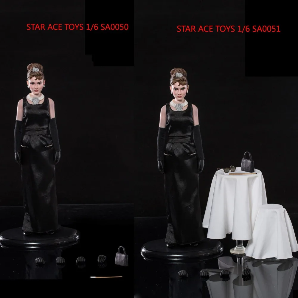 

STAR ACE TOYS 1/6 Holly Golightly Audrey Hepburn SA0050 Vip SA0051normal Version Collection Action Figure for Fans Holiday Gift