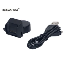 XBERSTAR USB кабель для передачи данных и зарядка Кардл зарядное устройство для TomTom Spark Cardio/Spark Cardio+ Музыка/Runner 2 Cardio gps часы