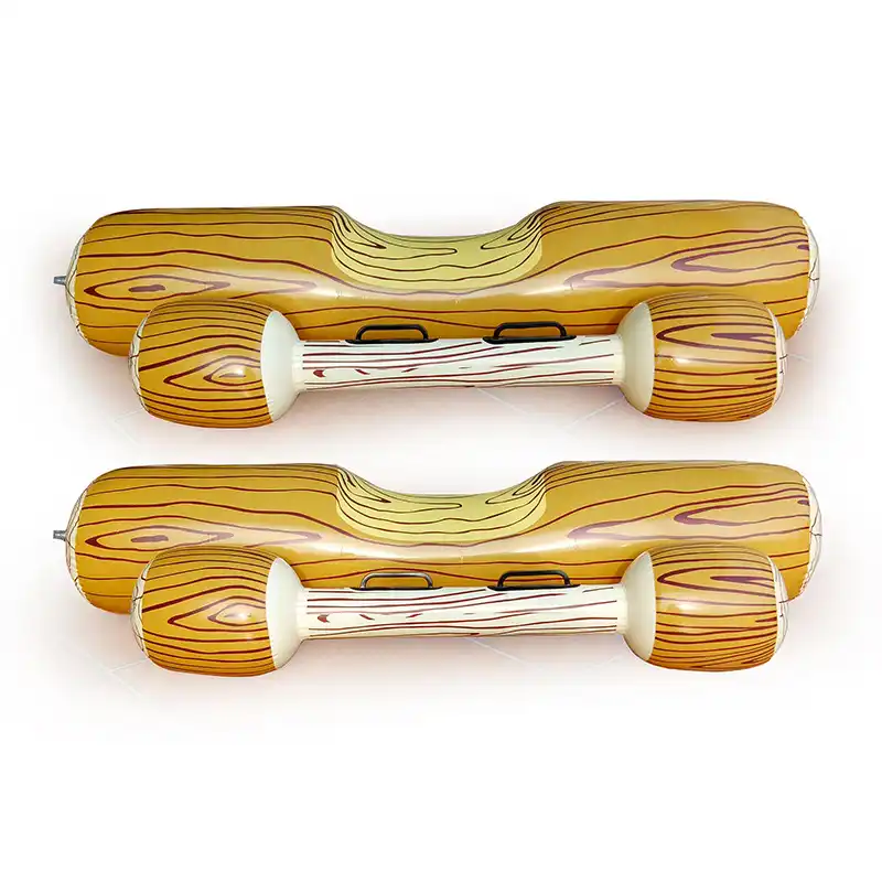 inflatable battle logs