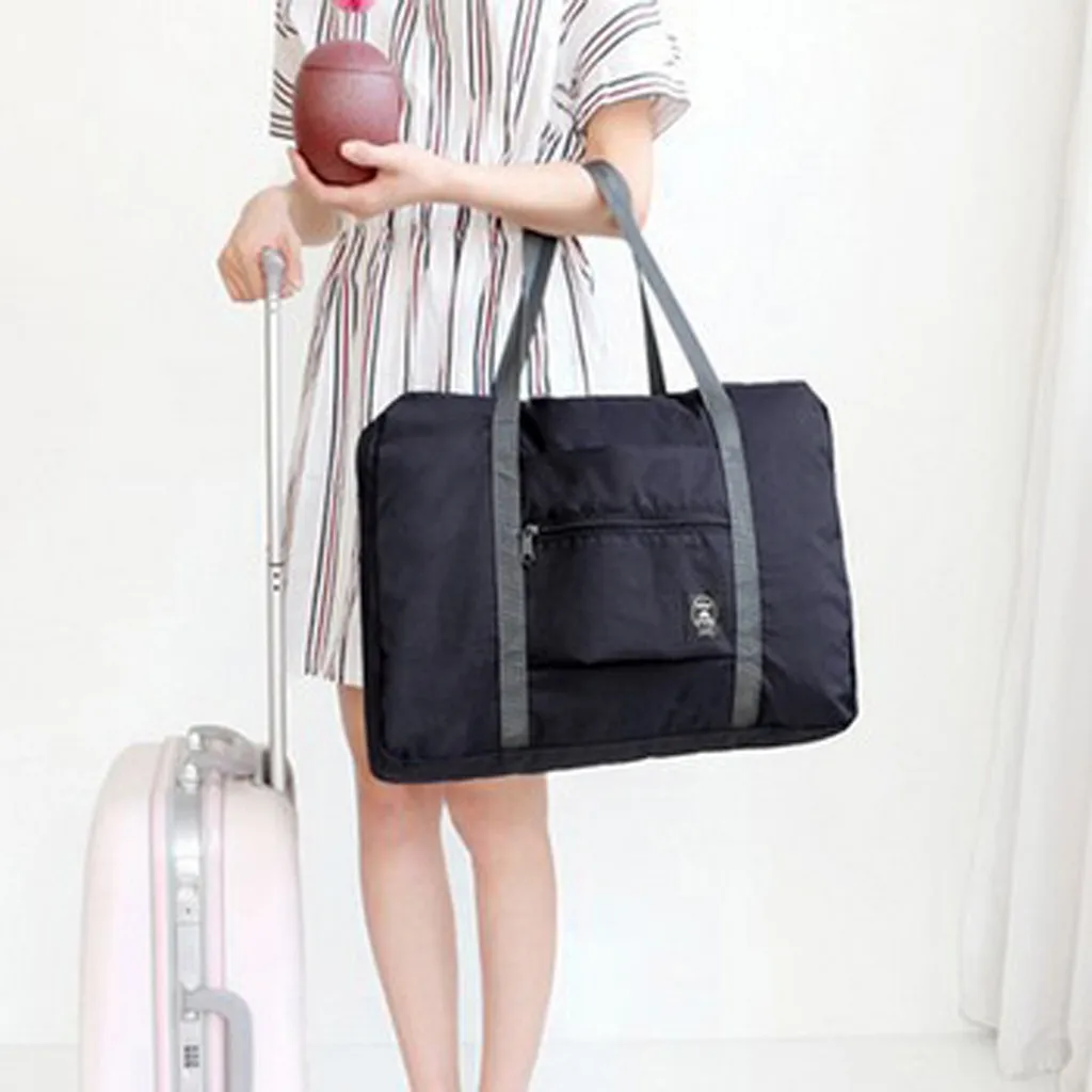 Bolsos de viaje impermeables de alta calidad para hombre y mujer, bolsa grande de viaje, organizador de equipaje, embalaje de cubos, fin de semana, # H15