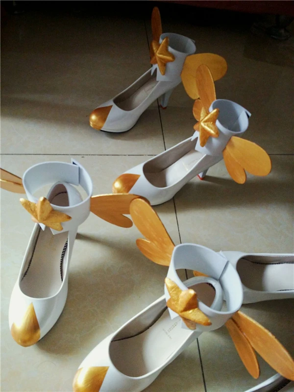 

LOL Star Guardian Lux Magic Girl Cosplay Shoes Custom Made Free Shipping