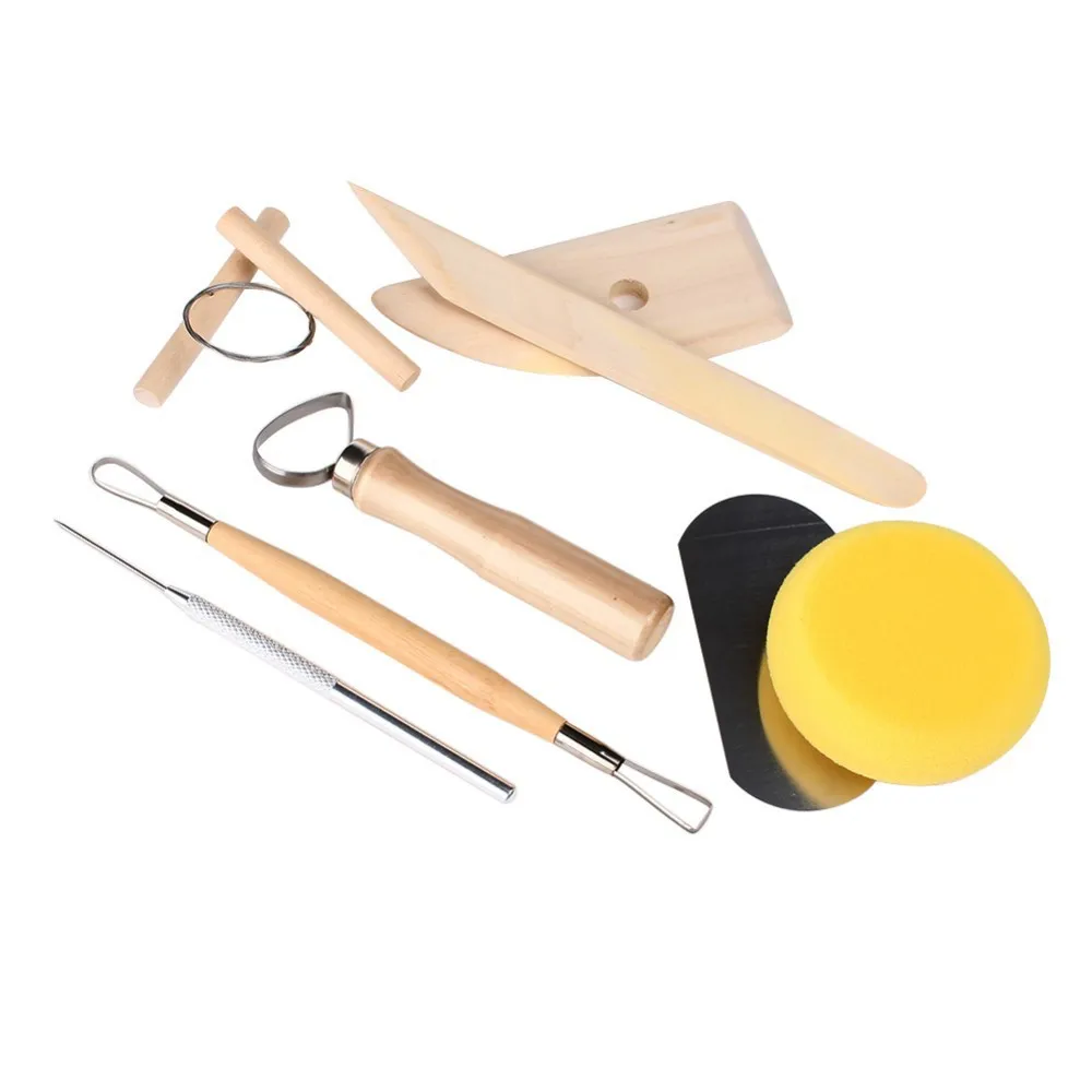 Fashion Hot Clay Tools Set Pottery Sculpture Tools Handmade Clay