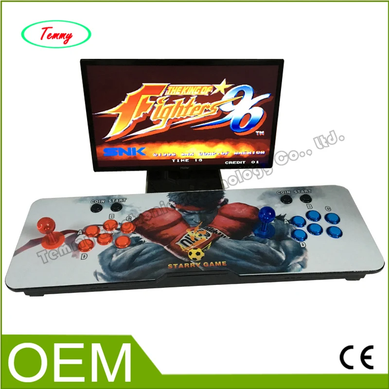 Newest Mini arcade bundle machines with Pandora box 4s multi game board, arcade game controller made in China Wholesale Sports & Entertainment