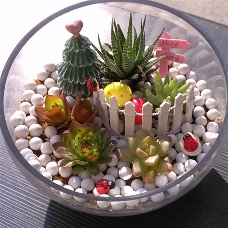 

New 2019 High Quality DIY Pretty Beautiful Miniature Garden Micro Landscape Wood Fence Decor Dollhouse Craft Accessories#281940