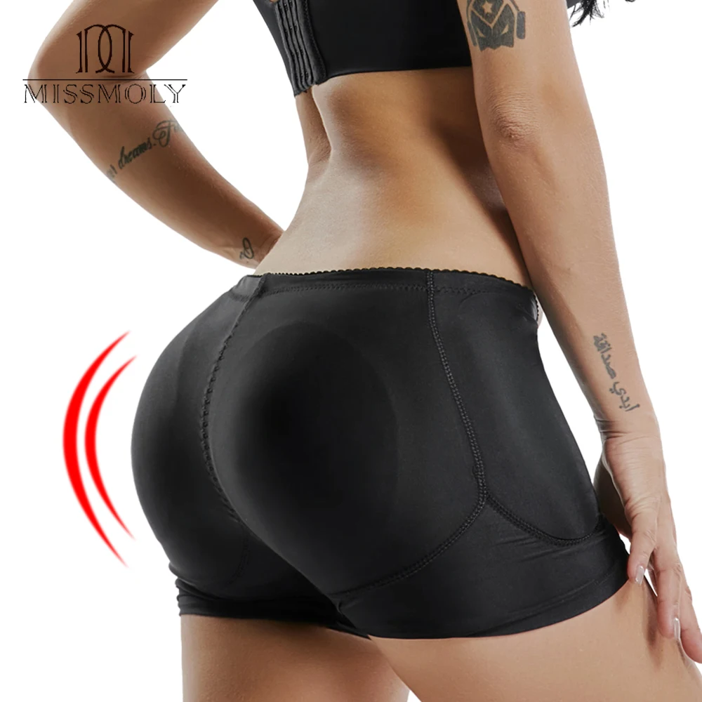 

Miss Moly Brief Butt Lifter Women Body Shaper Slimming Shapewear Butt Enhancer Pads Fake Butt Lift Booty Padded Control Panties