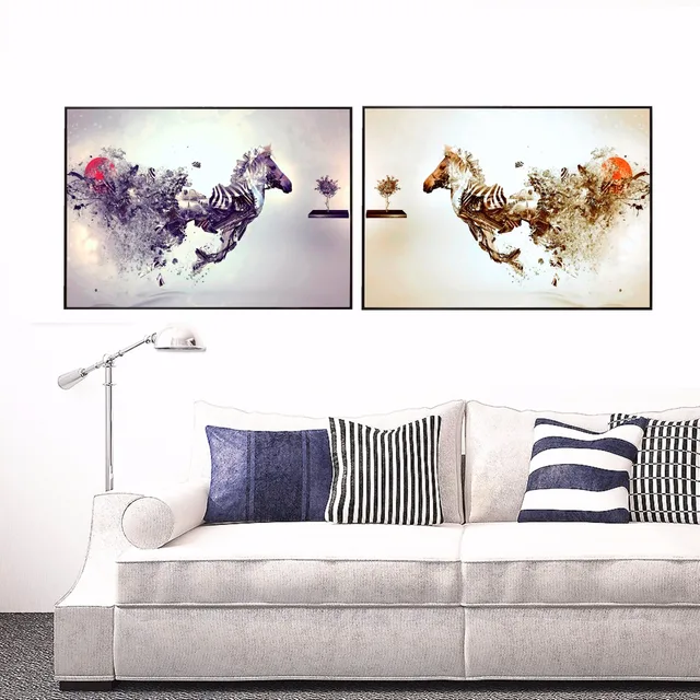 Zebra Abstract Kunstwerk Canvaskunst Schilderij Poster Muur Foto ... Zebra Abstract Kunstwerk Canvaskunst Schilderij Poster Muur Foto ...