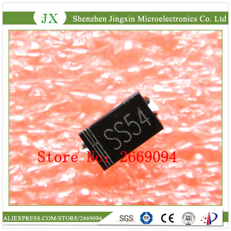 1000 шт./лот 1N5824 IN5824 SS54 SR540 5A 40V DO-214AC SMA диод Шоттки | Электроника