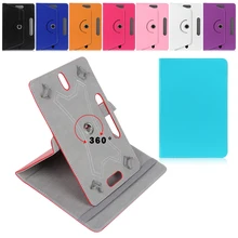 360 Degree Rotating Universal Tablet Case PU Leather Cover For Samsung Galaxy Tab 7 8 9 10.1 inch Android Tablet PC