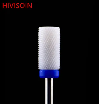 

White Ceramic Nail Drill Bit - Left Handed Person - Large Barrel Bit - Medium(0162.066)