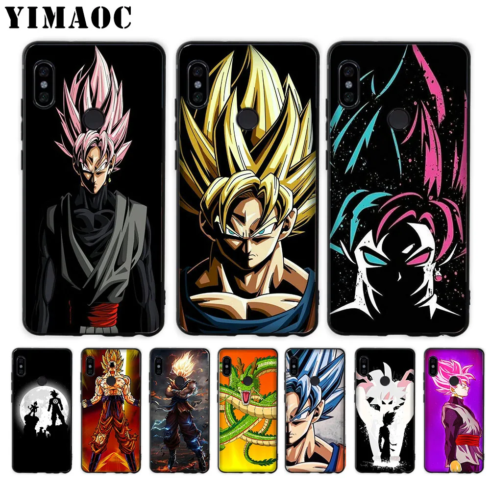 Мягкий чехол YIMAOC Dragon Ball goku DragonBall для Xiaomi Mi5 Mi5S Mi6 Mi9 Mi8 Lite SE A1 A2 Pocophone F1 MAX 3 |