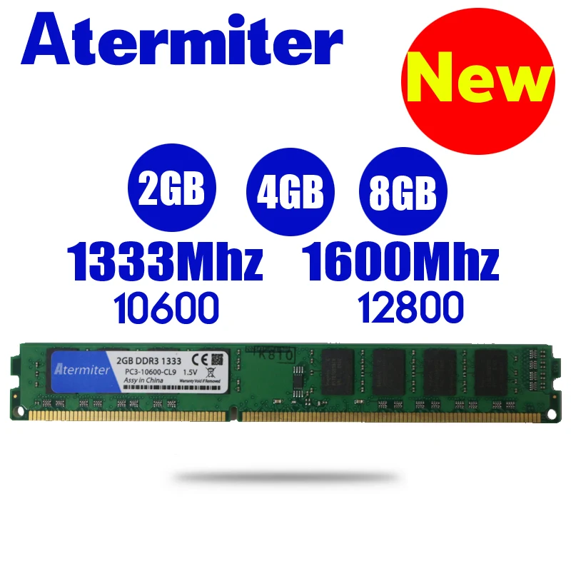 Новые 8 ГБ DDR3 PC3 1600 МГц 1866 1333 МГц Оперативная память Настольный ПК Память DIMM Оперативная память 240 булавки для intel amd 4 GB/8 GB/G 4G радиатора 1866 1600 1333