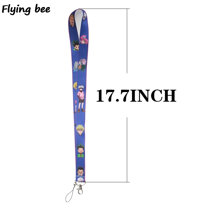 Flyingbee брелок шнурки значки ремешки мобильный телефон Веревка Брелок для ключей