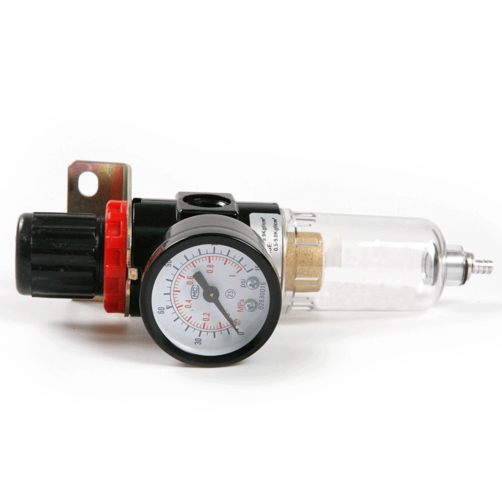 

Air Compressor Filter Moisture Water Separator Trap Regulator Gauge AFR2000 RU WareHouse