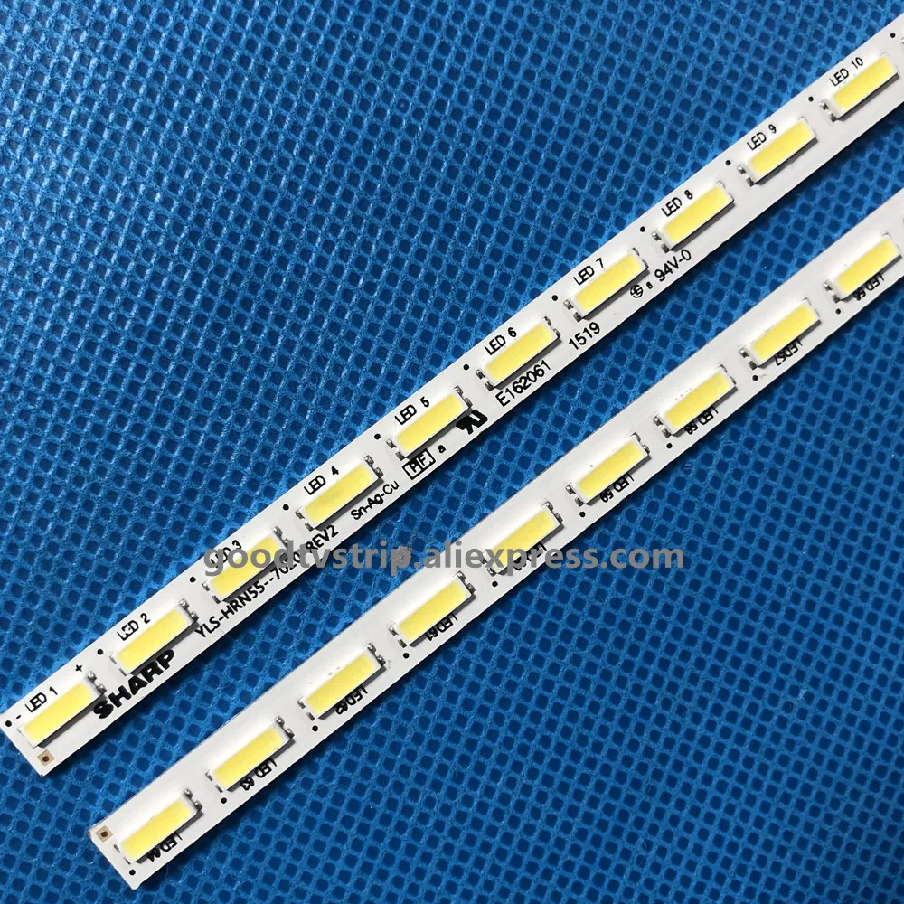 

LED Backlight Strip for So ny 55" TV YLS_HRN55_7020_REV2 15521N SYV5541 KD-55X8505C 75.P3C08G001 KD-55X8507C 75.P3C08G001 15206M