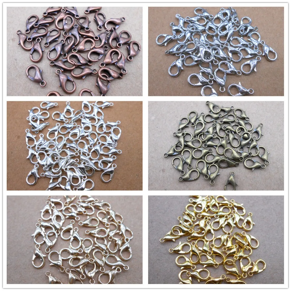 6 colors mixed 12*6mm 60pcs/lot Fashion Jewelry Findings,925 silver